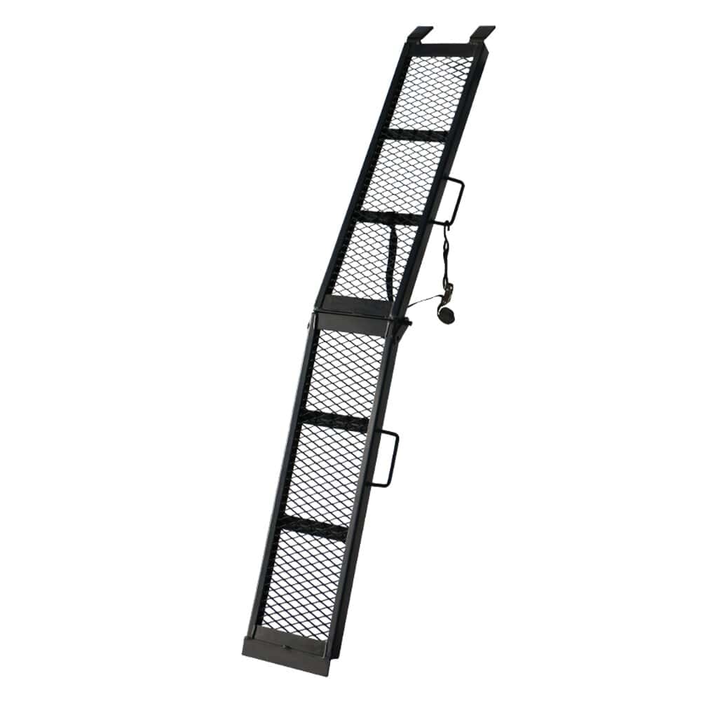Carry-On Trailer 0.916-ft x 6.67-ft 800-lb Capacity Arched Folding Loading Ramp