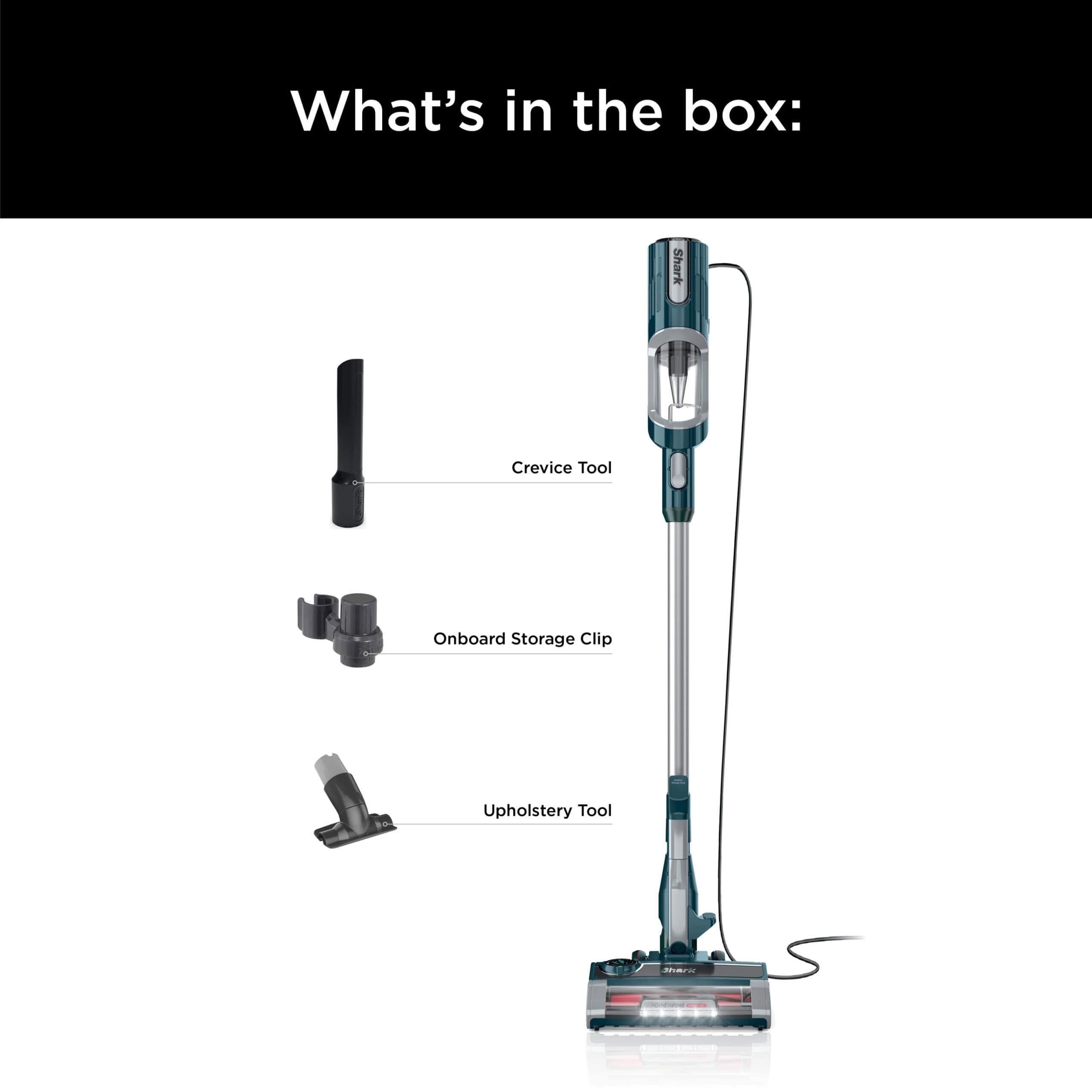 Shark UltraLight Pet Pro Corded Stick Vacuum with PowerFins HairPro Odor Neutralizer Technology, Multisurface, HZ700