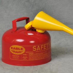 Eagle Red 2.5-Gallon Metal Gas Can with Self-Venting Spout, UL Safety Listed, Non-Sparking Flame Arrestor