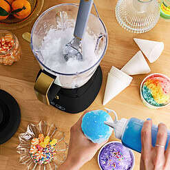 Beautiful Slush Crush 60 oz 4-Speed Frozen Drink Maker, Black Sesame by Drew Barrymore