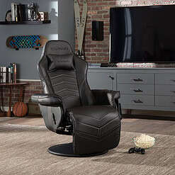 RESPAWN 900 Gaming Recliner - Reclining Gaming Chair with Footrest, Gaming Chair Recliner, Black