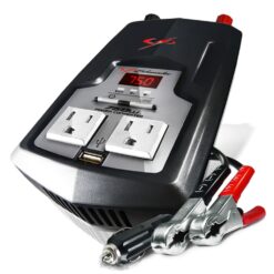 Schumacher Electric 750-Watt Power Inverter with GFCI Safety Circuit, Converts Vehicle Power to 120VAC Household Power
