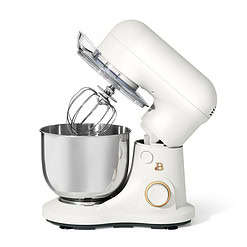 Beautiful 3.5 Qt Stand Mixer, Lightweight & Powerful with Tilt-Head, White Icing by Drew Barrymore