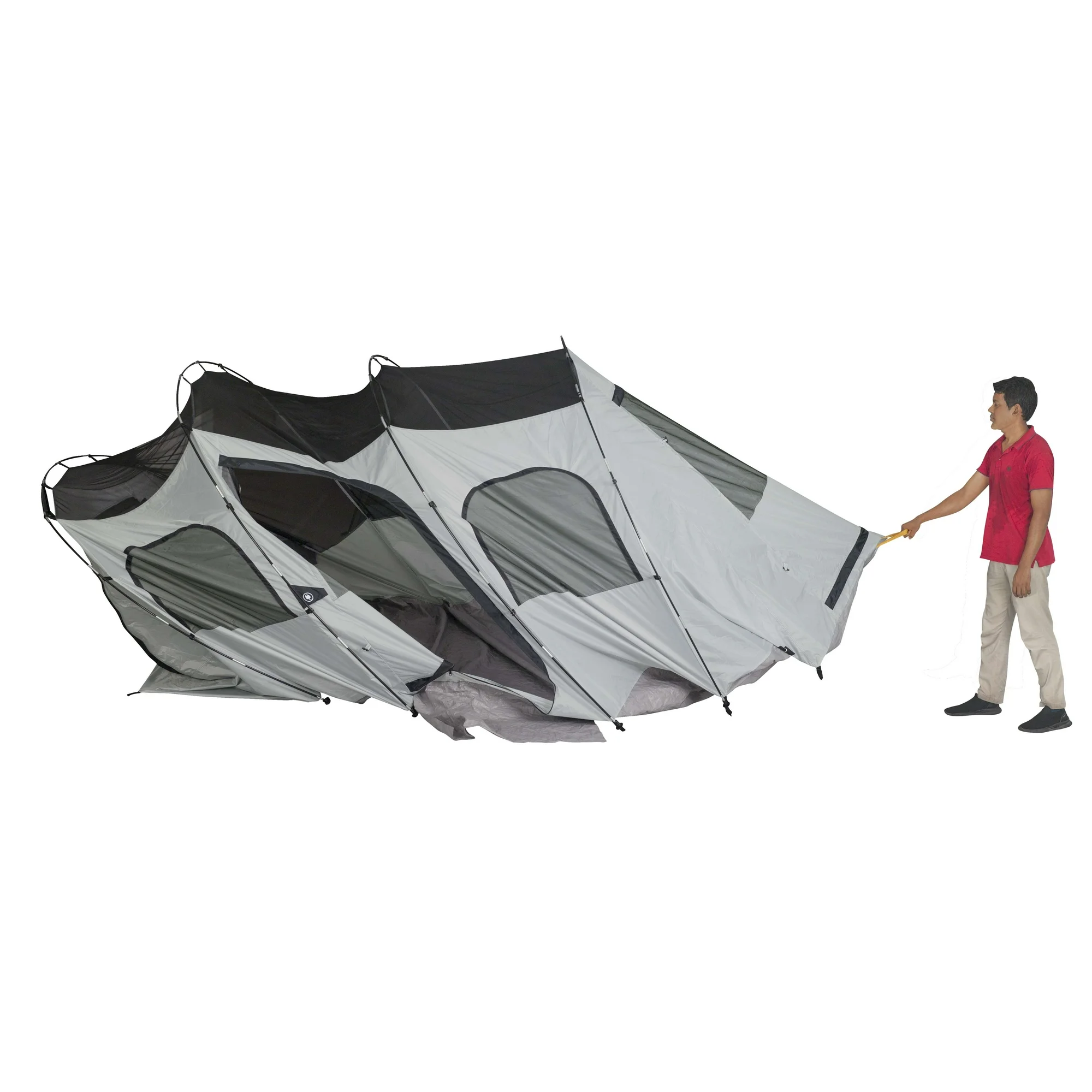 Ozark Trail 8 Person, Clip & Camp Family Tent, 16’ x 8 ‘ x 78", 23.81 lbs. - Image 4