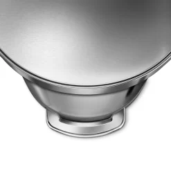 simplehuman 45-Liter Brushed Stainless Steel Indoor Kitchen Step Trash Can