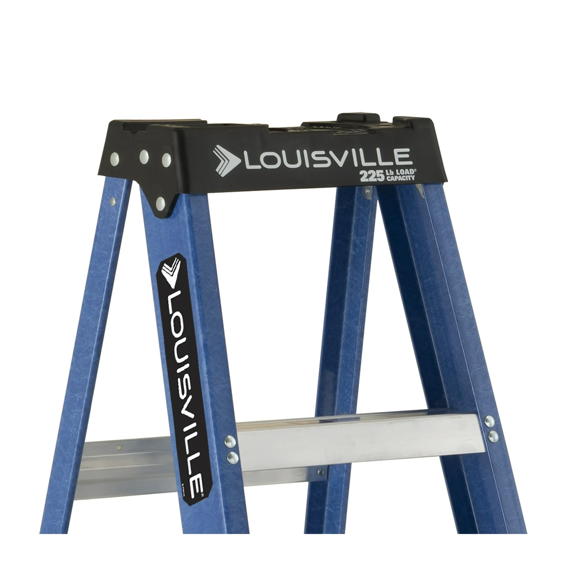Louisville Ladder 6 ' Fiberglass Step, 10' Reach, 225-lb, Load Capacity, W-3217-06