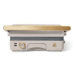 Beautiful 2-in-1 Panini Press & Grill, Porcini Taupe by Drew Barrymore