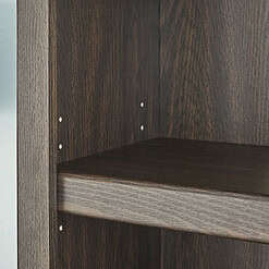 Better Homes & Gardens Glendale 5-Shelf Bookcase, Dark Oak