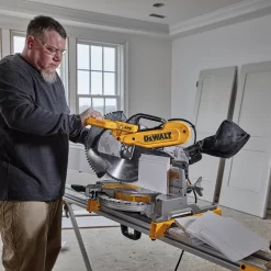 DEWALT DWS716XPS 12-in 15-Amp Dual Bevel Compound Corded Miter Saw (Battery and Charger Not Included)