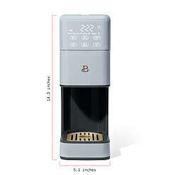 Beautiful Perfect Grind Programmable Single Serve Coffee Maker, Cornflower Blue by Drew Barrymore