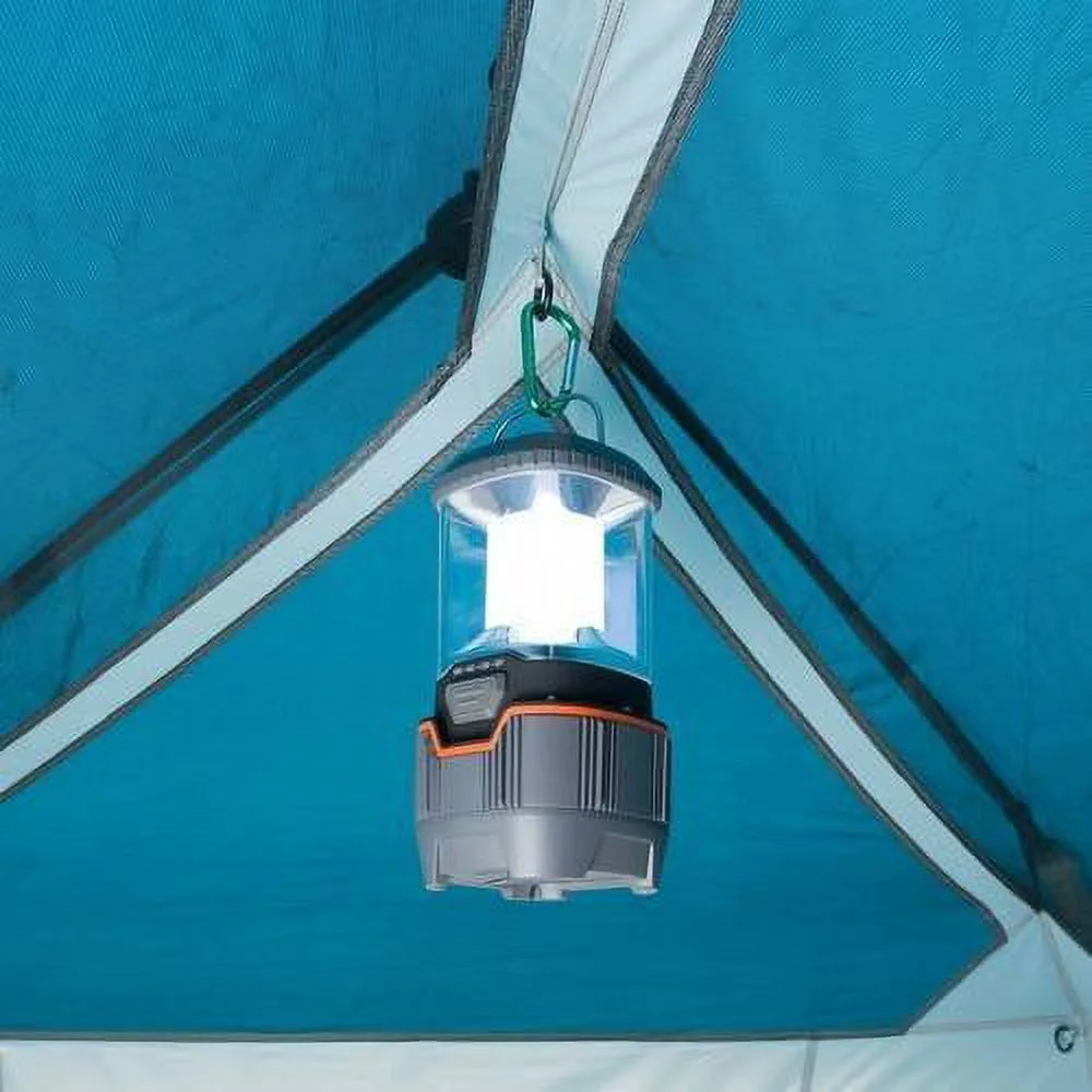 Ozark Trail 20' x 10' Instant Cabin Tent in Gray and Teal, Sleeps 12 - Image 5