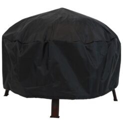 Sunnydaze Decor 34-in W Bronze Steel Wood-Burning Fire Pit