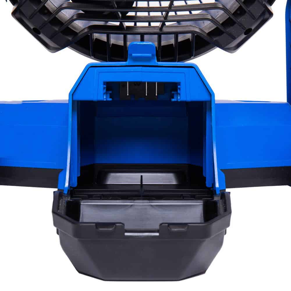 Kobalt 7-in 24-Volt 3-Speed High Velocity Indoor/Outdoor Blue Misting Floor Fan (Battery and Charger Included) - Image 4