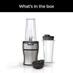 Ninja BN300 Nutri-Blender 700-Watt Personal Blender, 2 20 oz Dishwasher-Safe To-Go Cups