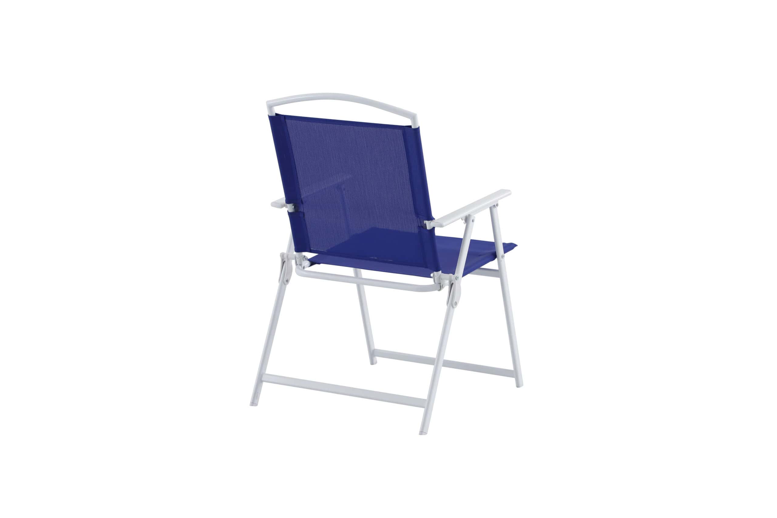 Mainstays Albany Lane 6-Piece Outdoor Patio Dining Set, Blue