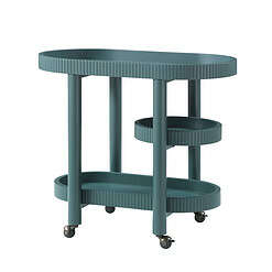 Beautiful Drew Bar Cart by Drew Barrymore, Thyme Green Finish