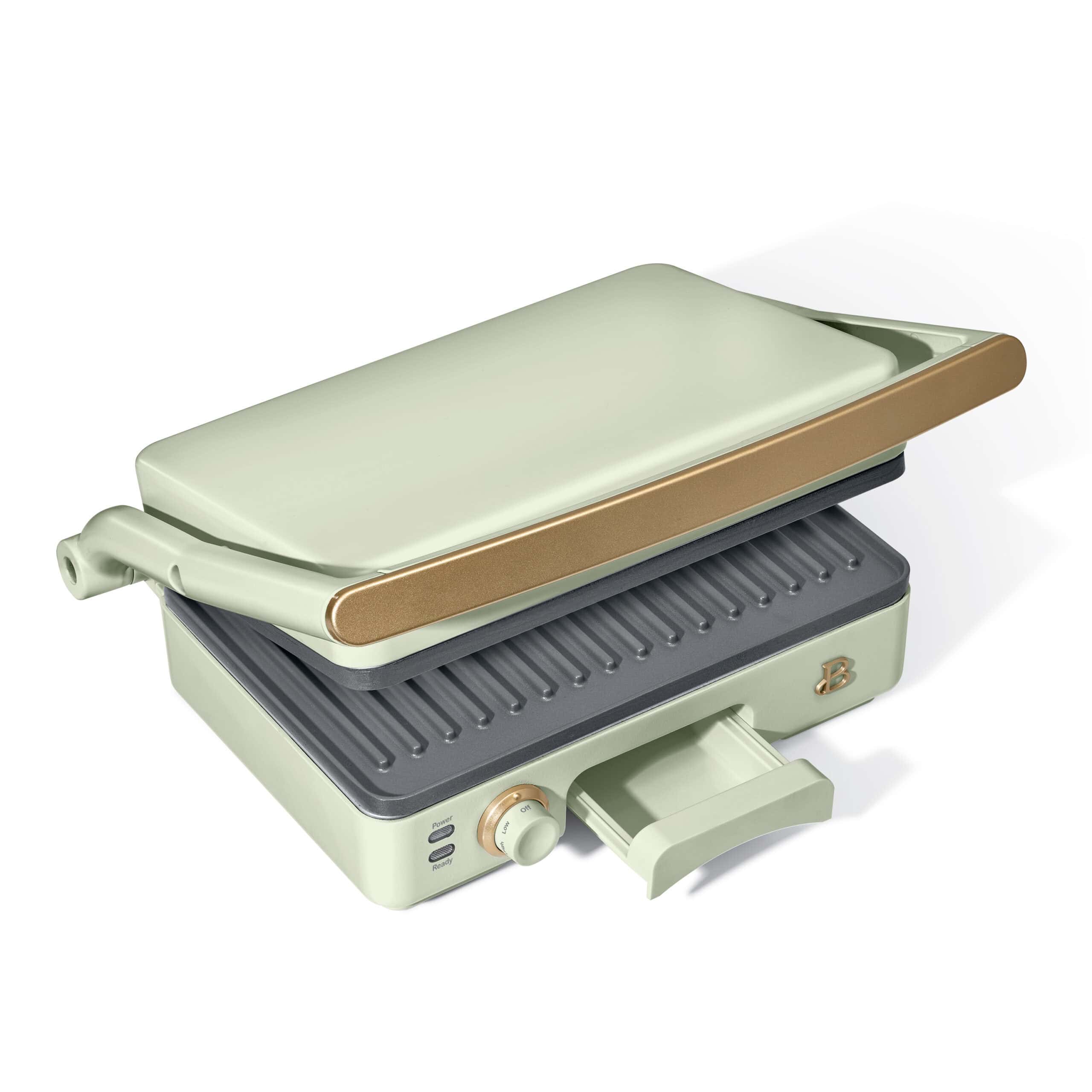 Beautiful 2-in-1 Panini Press & Grill, Porcini Taupe by Drew Barrymore (Copy)