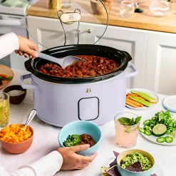 Beautiful 6 Qt Programmable Slow Cooker, Lavender by Drew Barrymore