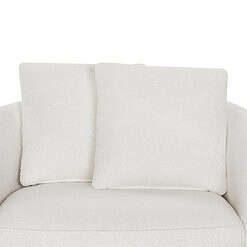 Beautiful Drew Kids Accent Chair by Drew Barrymore, Cream Bouclé Fabric