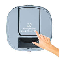 Beautiful 1.5 Qt Ice Cream Maker with Touch Activated Display, Cornflower Blue by Drew Barrymore