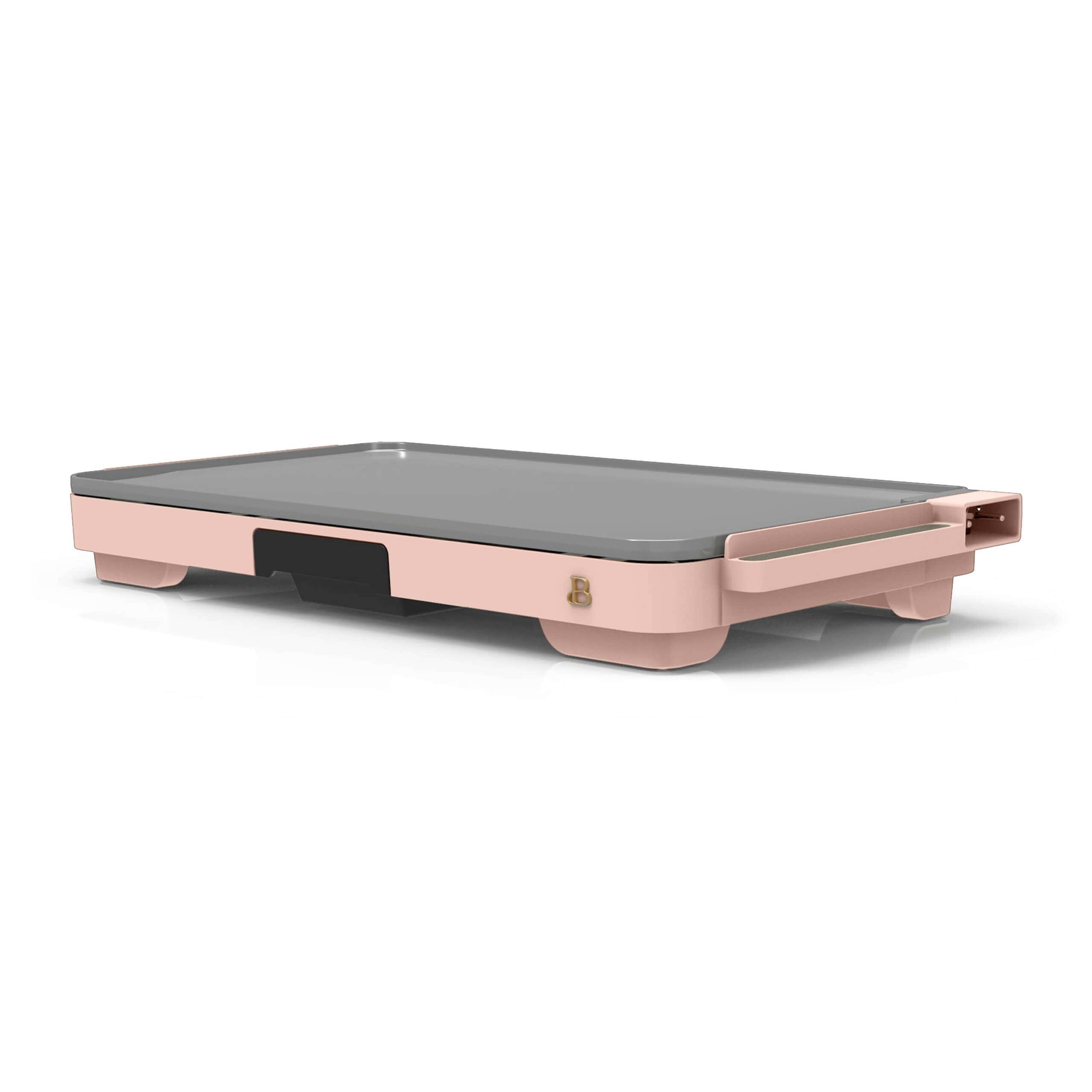Beautiful XL Electric Griddle 12" x 22" Non-Stick, Rose by Drew Barrymore