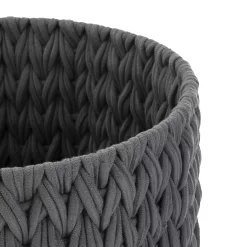 Better Homes & Gardens Extra Large Grey Woven Rope Decorative Storage Basket