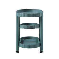 Beautiful Drew Bar Cart by Drew Barrymore, Thyme Green Finish