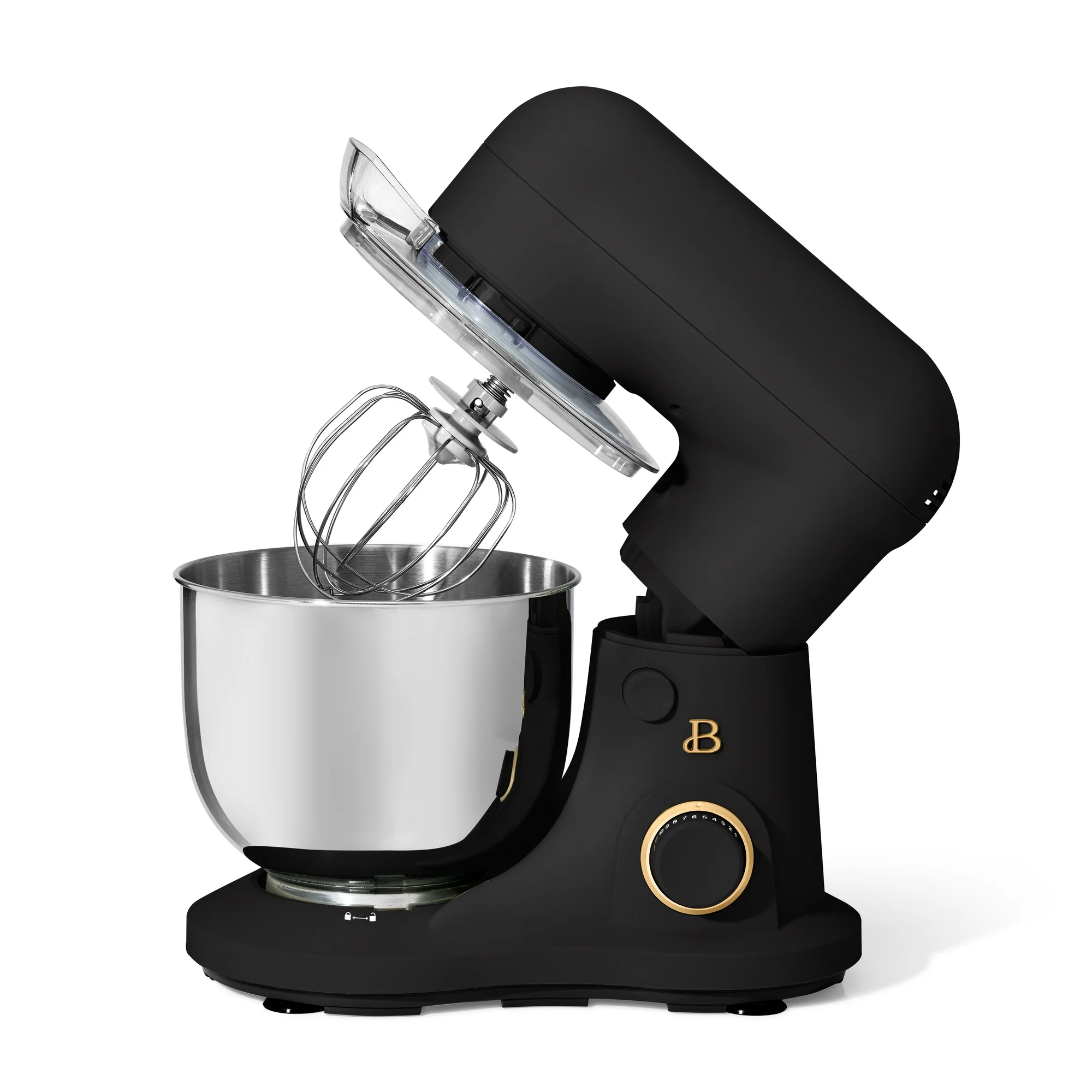 Beautiful 3.5 Qt Stand Mixer, Lightweight & Powerful with Tilt-Head, Black Sesame by Drew Barrymore - Image 7