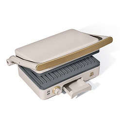 Beautiful 2-in-1 Panini Press & Grill, Porcini Taupe by Drew Barrymore