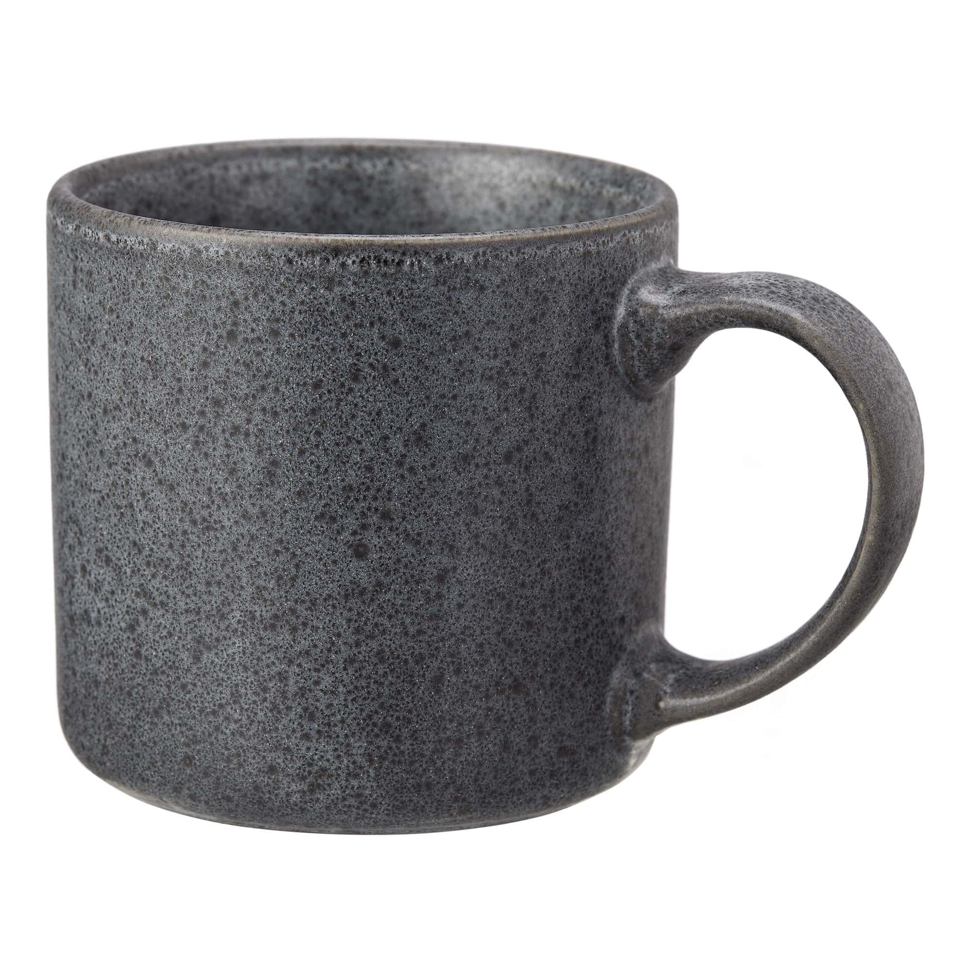 Better Homes & Gardens- Dark Gray Square Stoneware 16-Piece Dinnerware Set