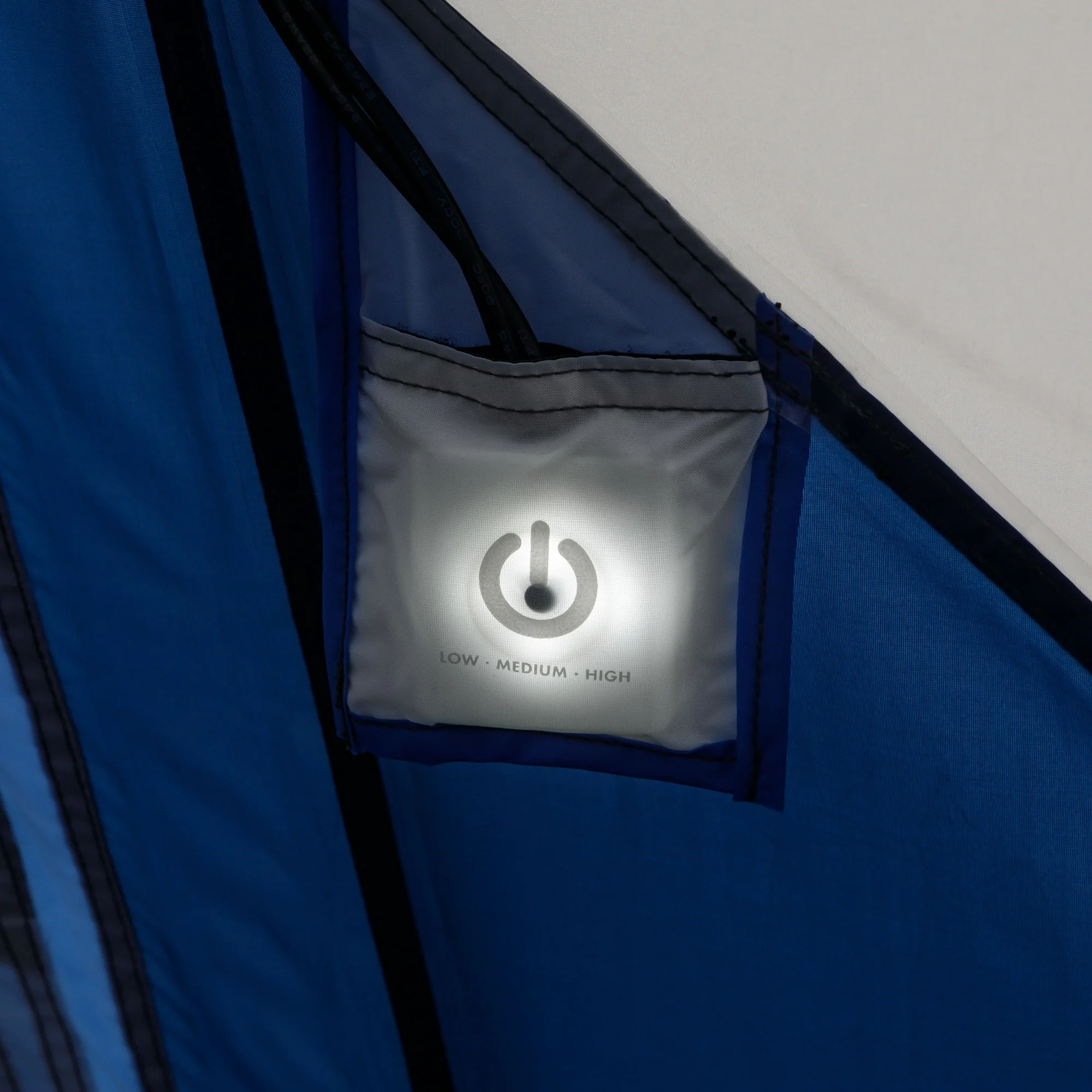 Ozark Trail 10-Person Cabin Tent with LED Lighted Poles - Image 4
