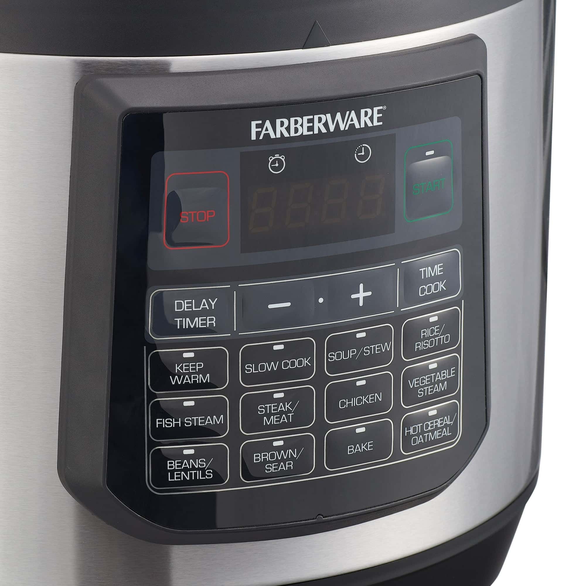 Farberware 8-Quart 7-in-1 Programmable Pressure Cooker