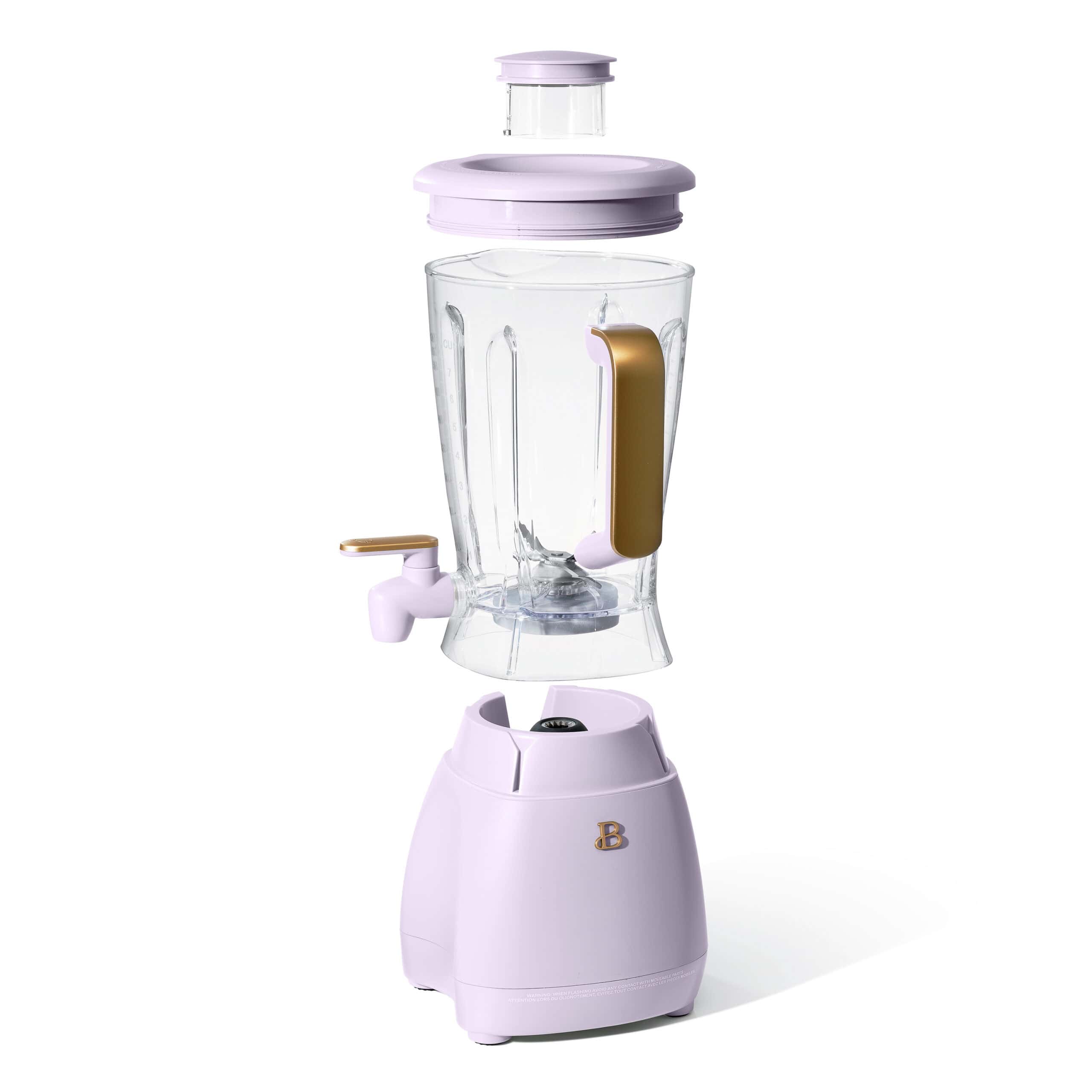 Beautiful Slush Crush 60 oz 4-Speed Frozen Drink Maker, Lavender by Drew Barrymore