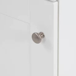 Project Source 24-in White Single Sink Bathroom Vanity with White Cultured Marble Top