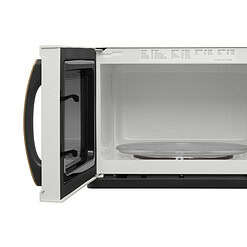 Beautiful 1.1 Cu ft 1000 Watt, Sensor Microwave Oven, White Icing by Drew Barrymore