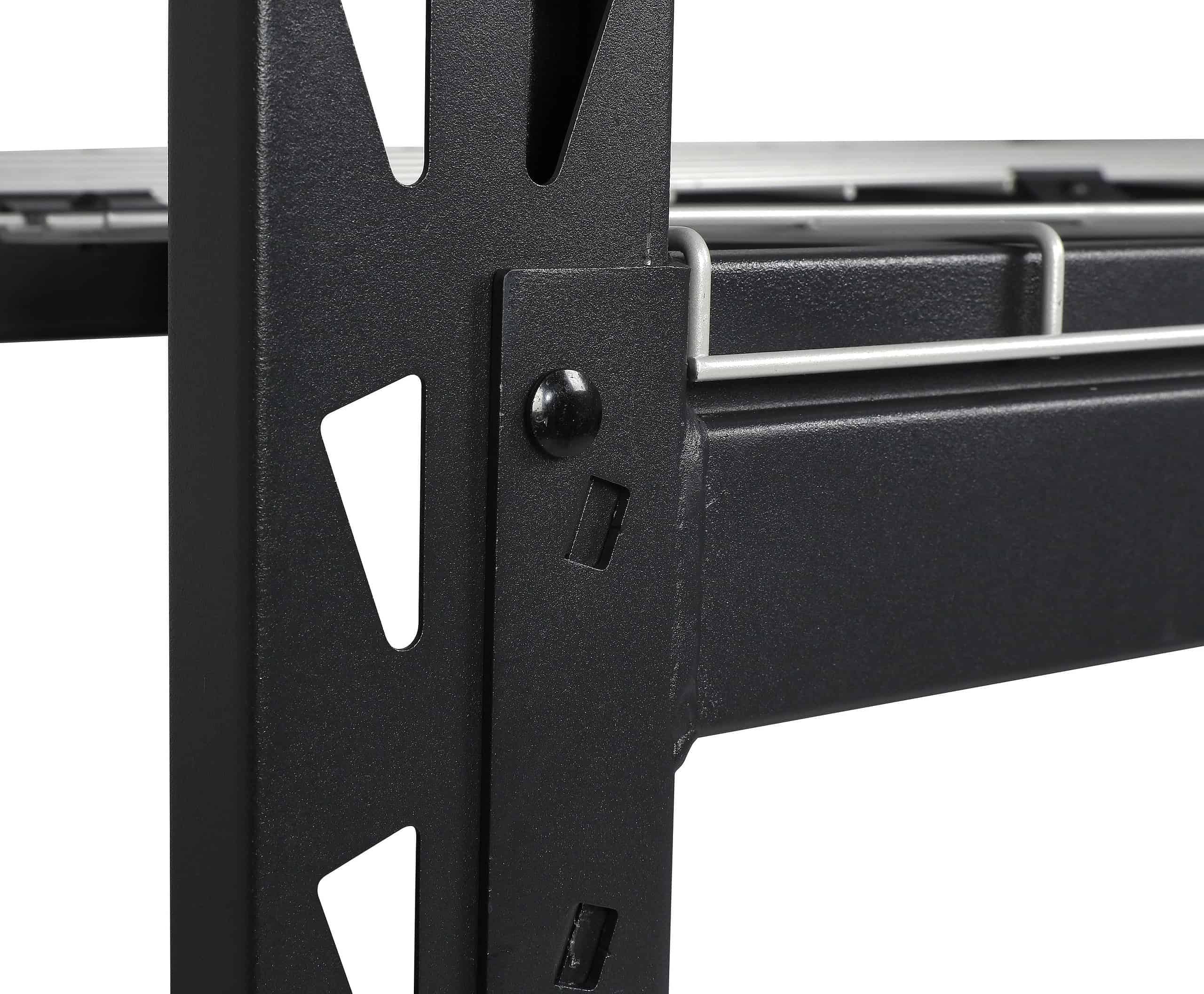 Kobalt Bolted Steel Heavy Duty 4-Tier Utility Shelving Unit (84-in W x 24-in D x 84-in H), Black, (1500-lb Capacity Per Shelf) - Image 6