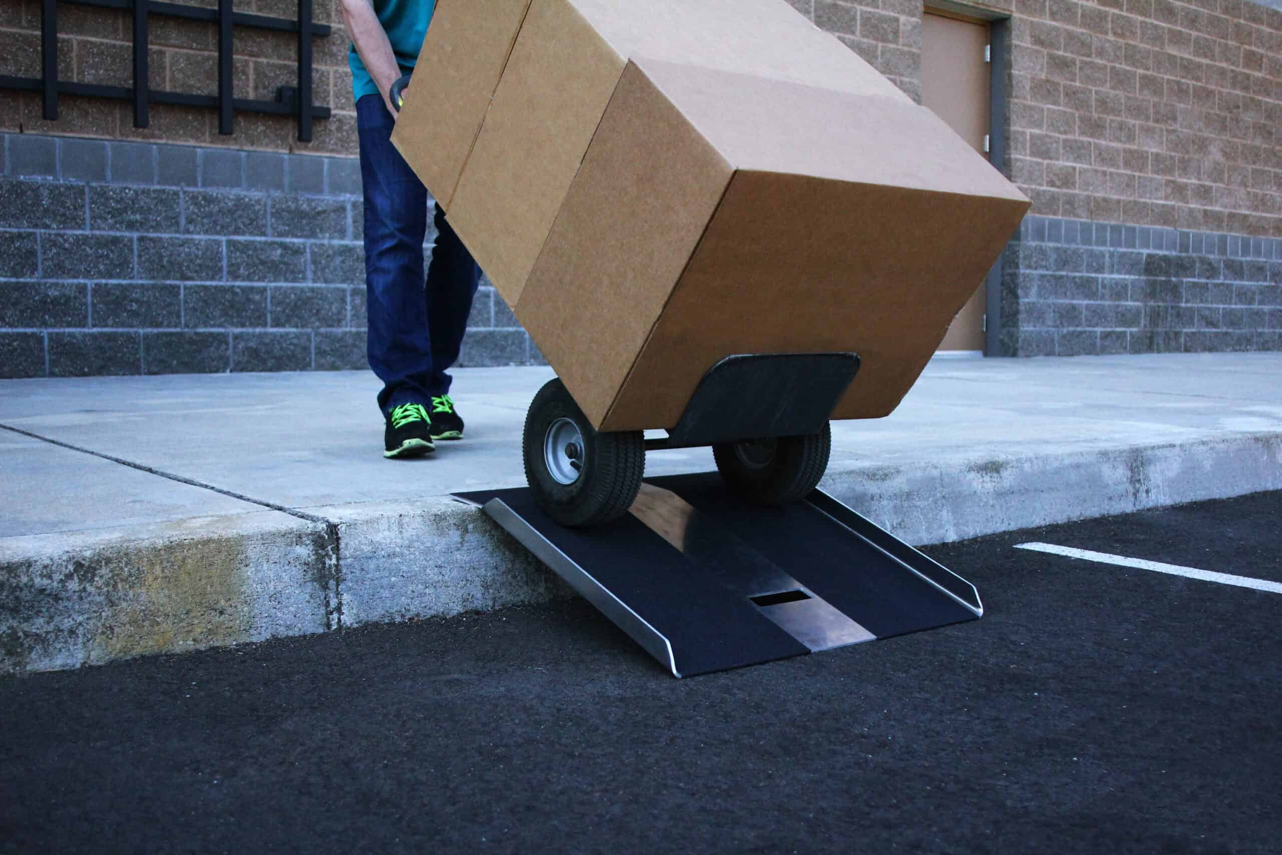 EZ-ACCESS 2.28-ft x 2.25-ft 1000 Lbs. Capacity Loading Ramp