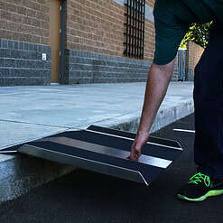 EZ-ACCESS 2.28-ft x 2.25-ft 1000 Lbs. Capacity Loading Ramp