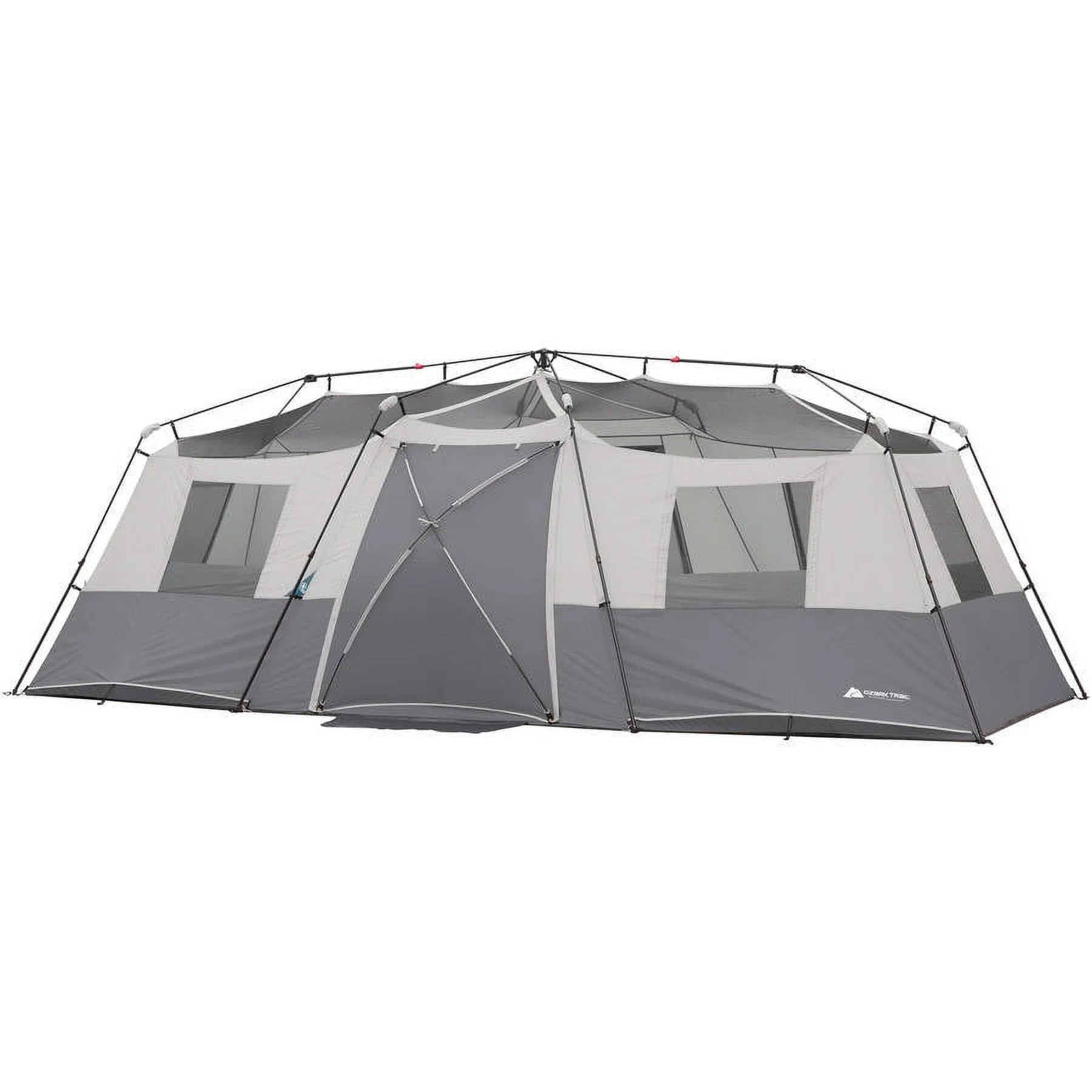 Ozark Trail 20' x 10' Instant Cabin Tent in Gray and Teal, Sleeps 12 - Image 12