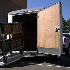 EZ-ACCESS 2.58-ft x 2-ft 1600 Lbs. Capacity Folding Loading Ramp