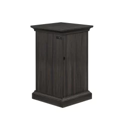 Better Homes & Gardens Canton End Table with USB, Tobacco Oak Finish
