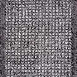 Mainstays Traditional Faux Sisal Olefin Gray Border Indoor Living Room Area Rug, 7'6