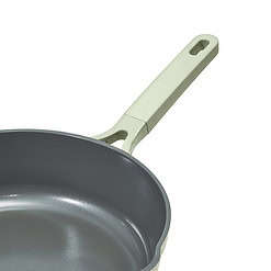 Beautiful All-in-One 4 QT Hero Pan with Steam Insert, 3 Pc Set, Sage Green by Drew Barrymore