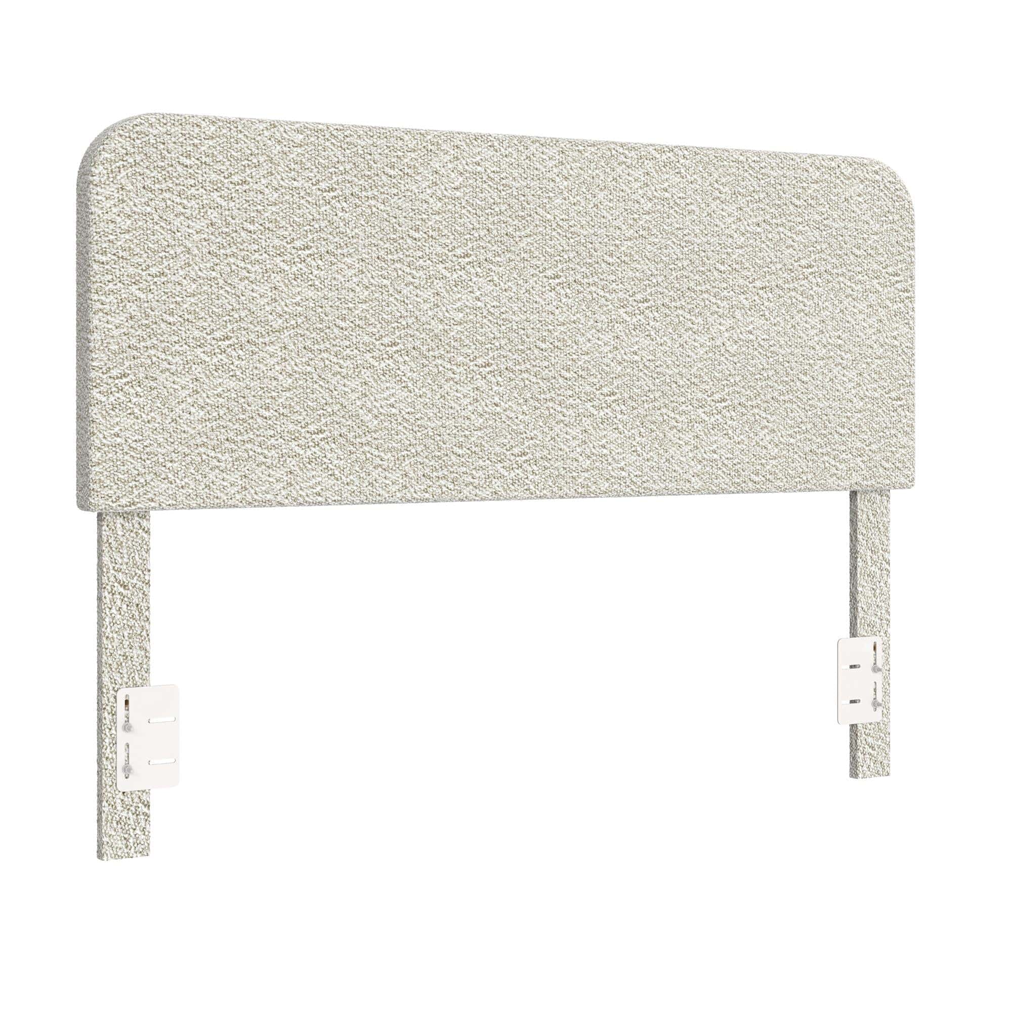 Better Homes & Gardens Juliet Full/Queen Boucle Headboard, Ivory
