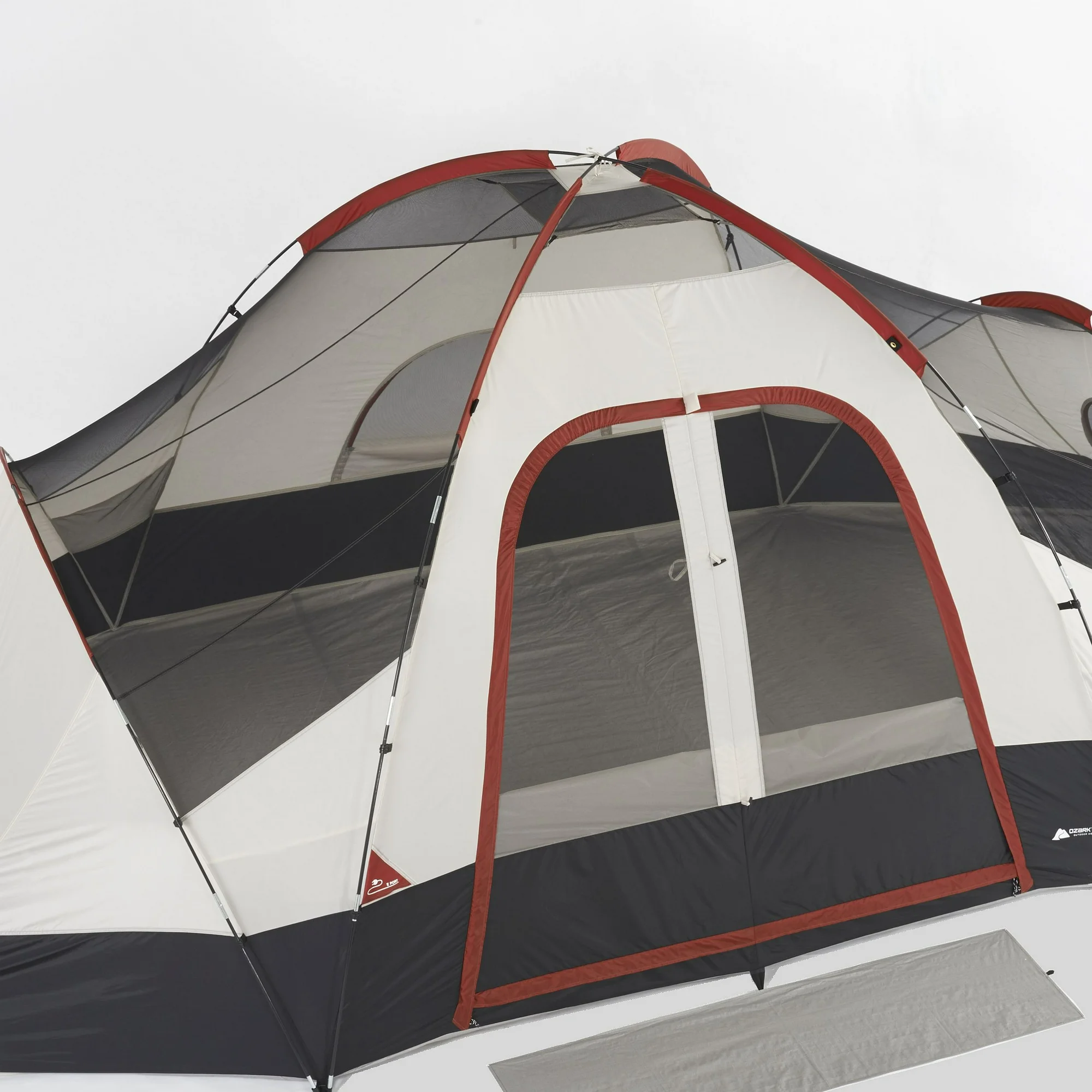 Ozark Trail 8-Person Modified Dome Tent, with Rear Window - Image 2