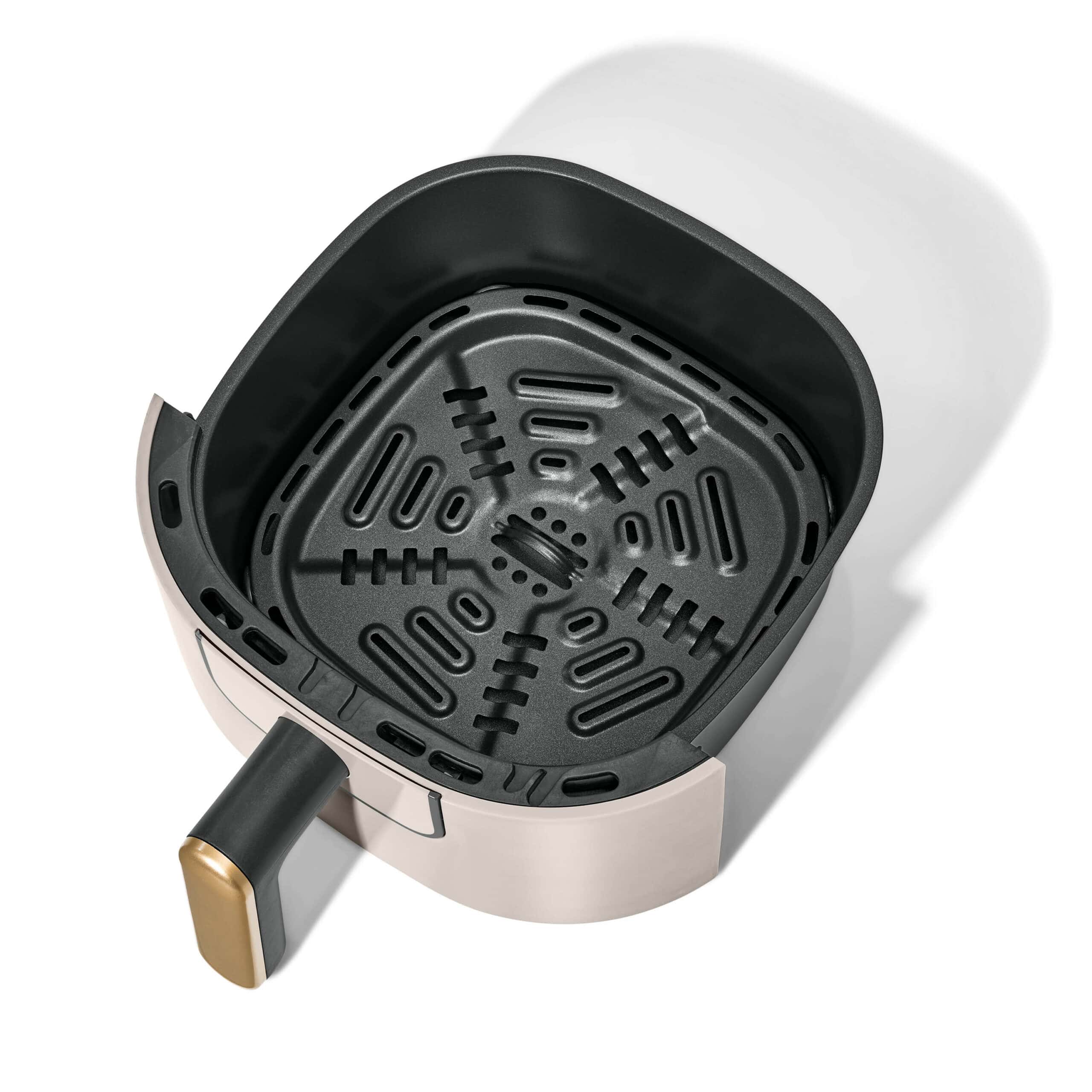Beautiful 3 Qt Air Fryer with TurboCrisp Technology, Porcini Taupe by Drew Barrymore