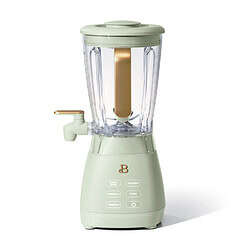 Beautiful Slush Crush 60 oz 4-Speed Frozen Drink Maker, Sage Green by Drew Barrymore