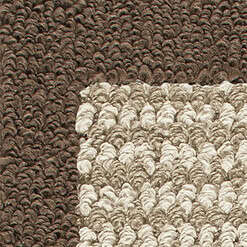 Mainstays Traditional Faux Sisal Olefin Brown Border Indoor Living Room Area Rug, 7'6