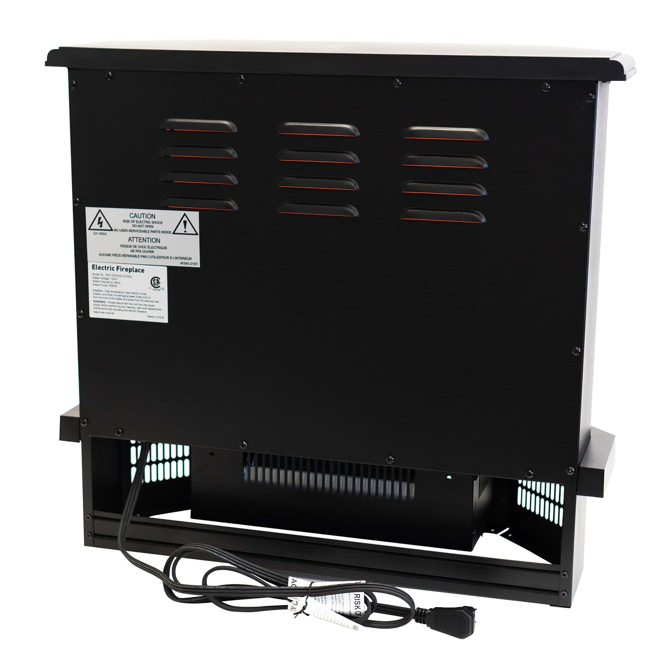 Patio Premier 5000-BTU 120-Volt Black Steel Electric Patio Heater