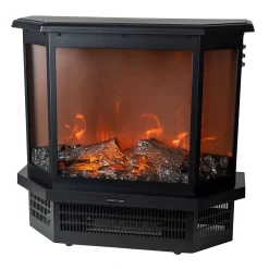 Patio Premier 5000-BTU 120-Volt Black Steel Electric Patio Heater